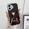 Akame Kurome Jelly Double layer White Mobile Phone Case for iPhone 17 16 15 14 13 12 11 Air Pro Max Plus Protective