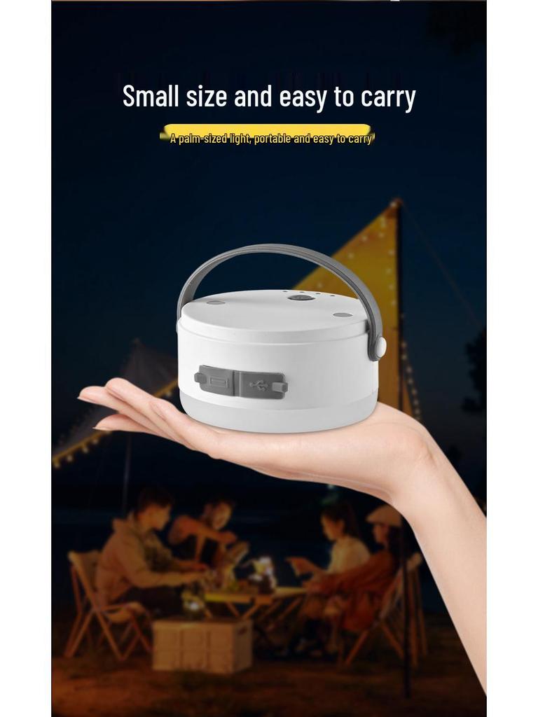 Portable Camping Tent Light with Strong Illumination, Long Battery Life, and Emergency Hanging Feature