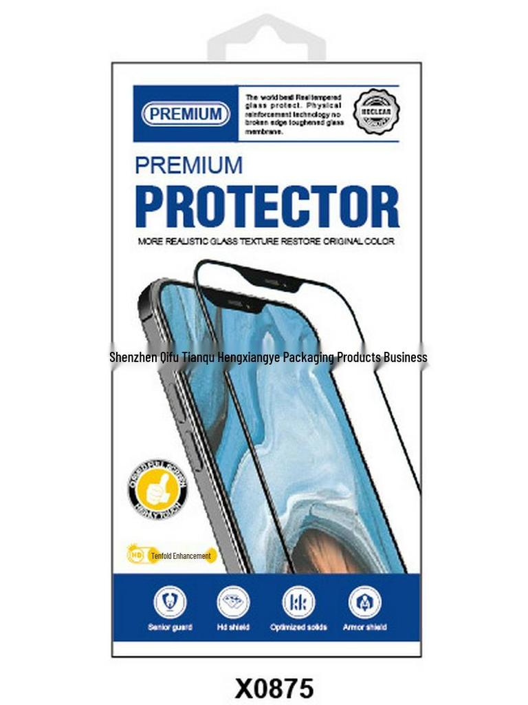 Apple 15/14 Tempered Glass Privacy Film with AG Coating, Neutral Draw-out Box Packaging