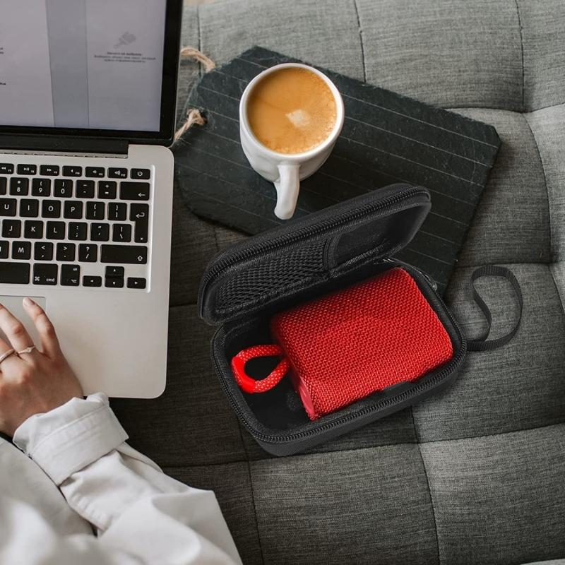Hard EVA Carrying Case For Go 5 Go 4 Go 3 Portable Wireless Speaker Shockproof Travel Storage Bag Black
