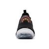 New Anta 3.0 Cushioning Slip Resistant Low Top Basketball Shoes Men's Black White 11931608-2