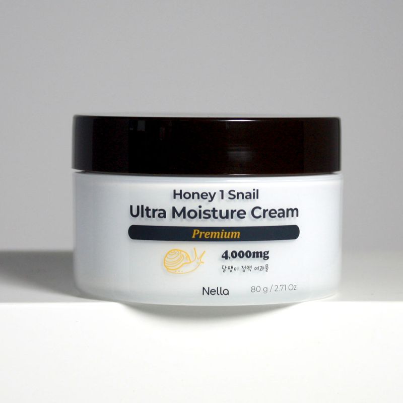 Honey One Snail Ultra Moisture Cream Premium 80g