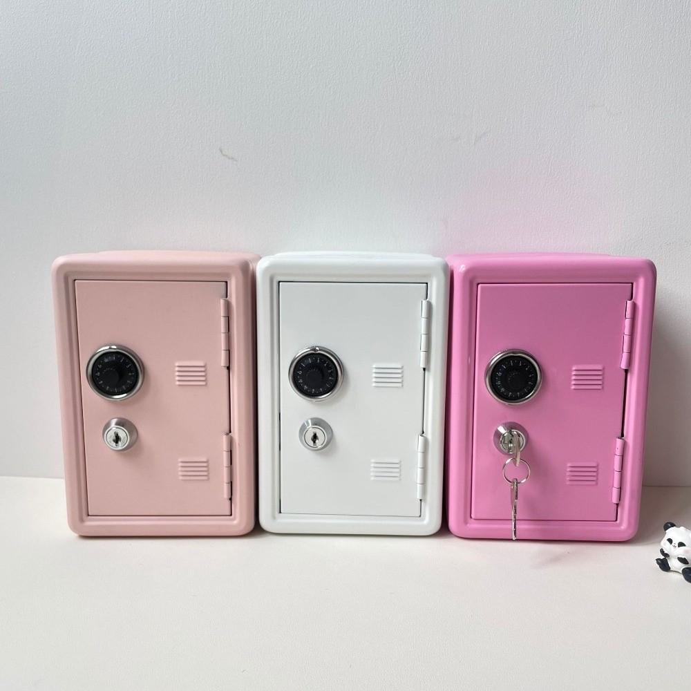 Password Lock Mini Safe Box Anti-Theft Strongbox Decorative Box Money Bank  Desktop Storage