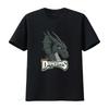 Rare Vintage 1999 DANTON DRAGONS MiLB T Shirt Double Side Print Medium Size Vintage Washed Streetwear Fashion Stretched