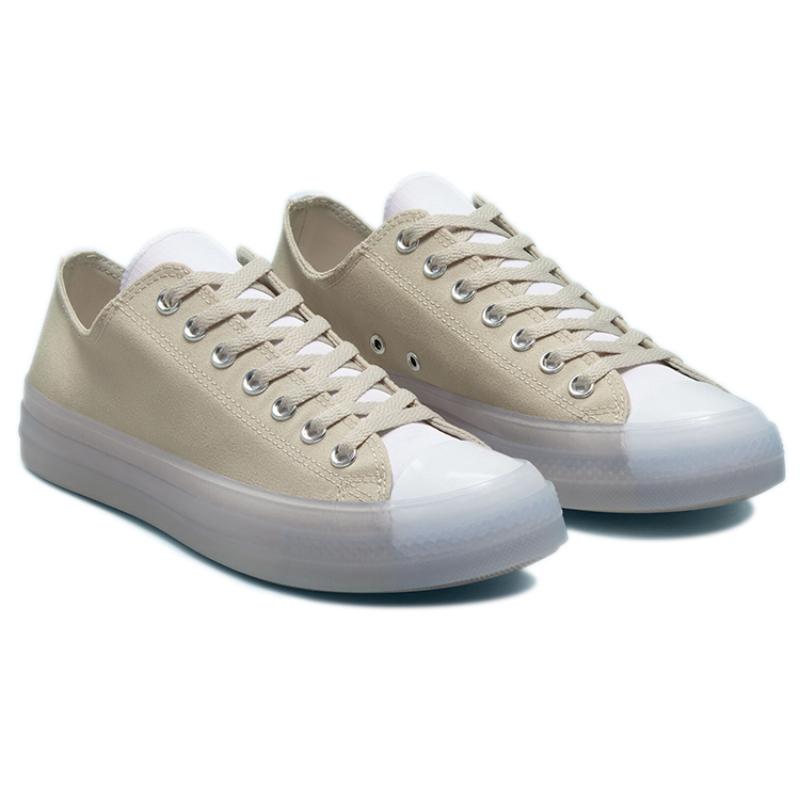 Converse Chuck Taylor All Star CX Retro Versatile Casual Low-top Canvas Shoes Unisex Light Gray