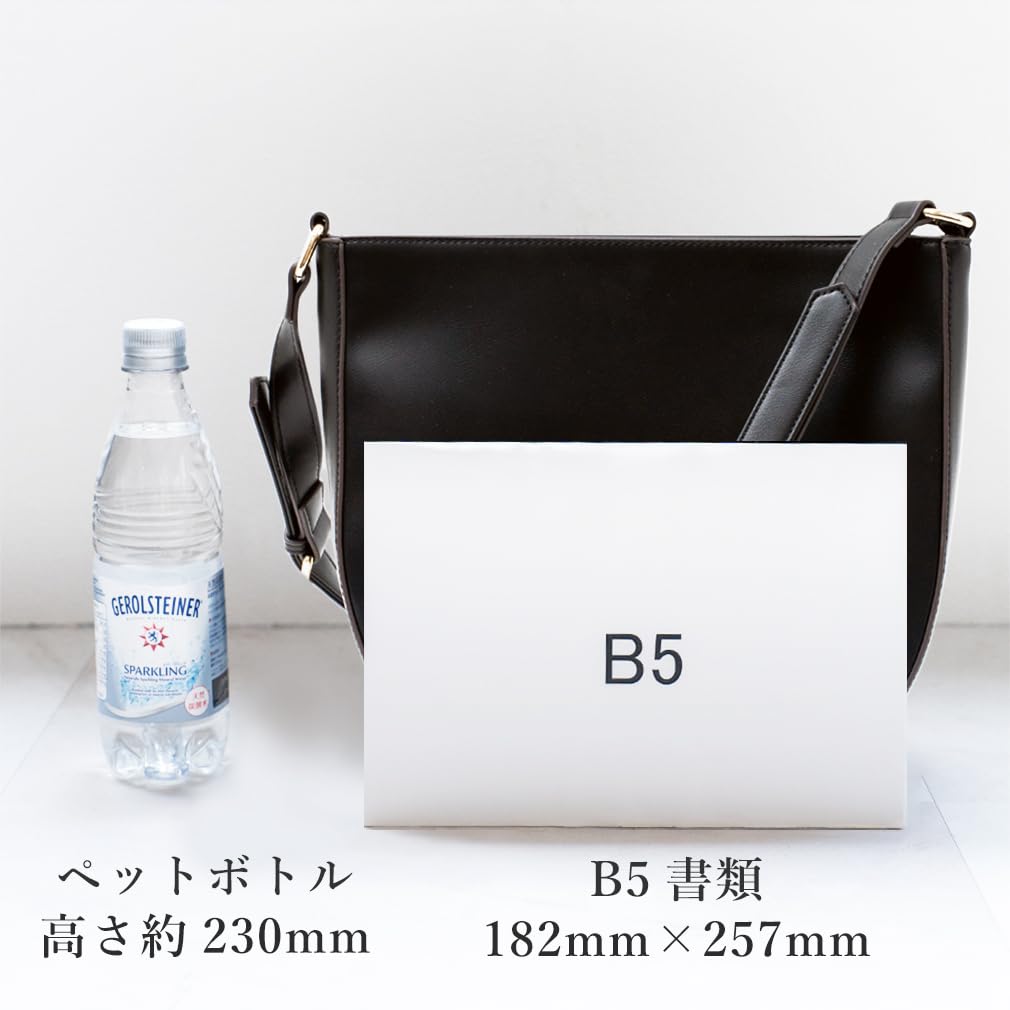 Vita Felice Slim Shoulder Bag for Women yy093n [VITAFELICE] Half-moon (Gray)