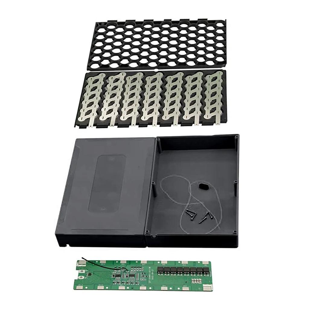 48V 14S 6P lectric Bicycles Battery Box for -Bike 18650 Holder lectric Vehicle Lithium Battery Box Waterproof