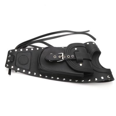 Motorrad Kraftstoff Tank Tasche Gas Tank Pad Abdeckung Schwarz Kunstleder Fit für XLX1000 XL1200X XLH883