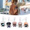 Cute Anime Chibi Keychain Accessories Bag Charms Manga Ryomen Cartoon Sukuna Keyrings Jewelry Fans Freinds Gift