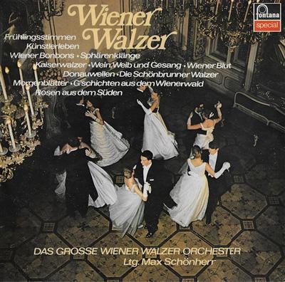 LP Record DAS GRO?E WIENER WALZERORCHESTER LT - Wiener Walzer 6433008 Fontana Europe Classical Used