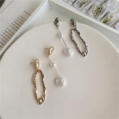 Pearl Earrings Personality Irregular Ladies Earrings