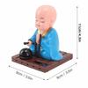 Plastic Light Swinging Monk Ornament Auspicious Desktop Monk Decor  Office Desktop Ornament