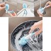 Kitchen Cleaning Brush With Plastic Material For Pots And Dishware