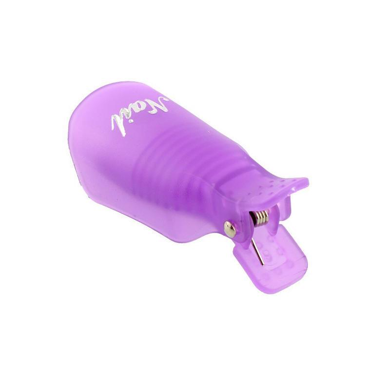 Sets Acrylic Plastic Nail Art Soak Off Cap Clip UV Gel Polish Remover Wrap Tool