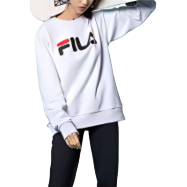 FILA Sports Life Collection Sweatshirt Unisex Standard White F51U144231FWT