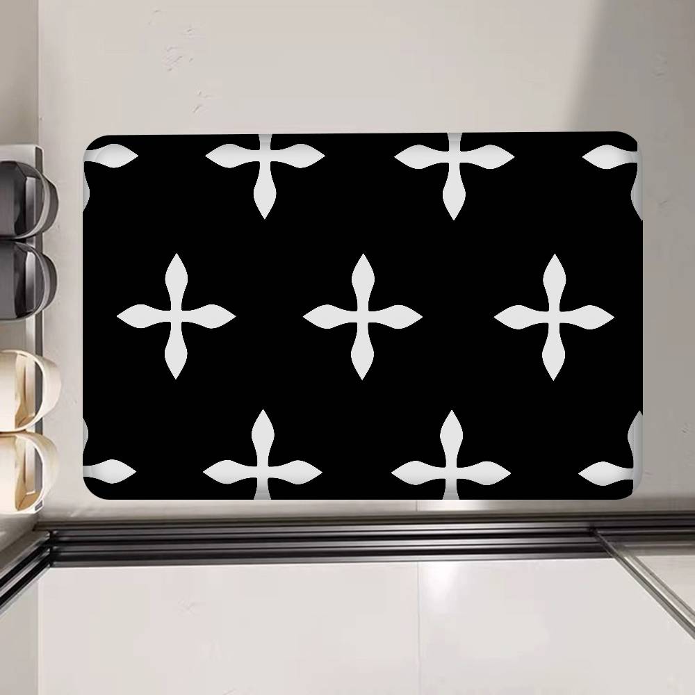 Fashion SMFK Entrance Door Mat Washable Non-Slip Living Room Sofa Chairs Area Mat Kitchen Welcome Doormat