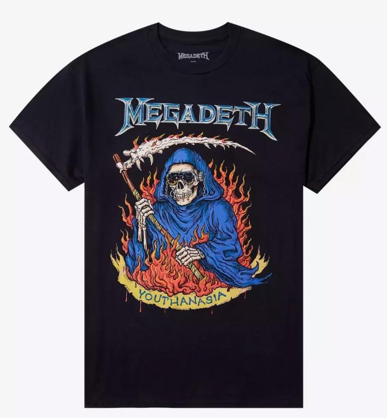 Official MEGADETH Youthanasia Grim Reaper T-Shirt XL Brand New With Tags 4XL