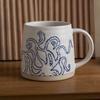 SX Kreative Retro Krake Kaffeetasse