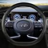 Auto Lenkradabdeckung Leder 38cm Für Hyundai Tucson 2022 NX4 Elantra Sonata 10. 2022 Auto Zubehör