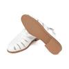 Barbara Leather Fisherman Detail Semi Dress Mule 2cm 3 Colors Bbj181