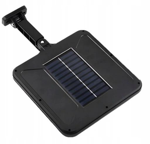 Lampa Solarna 220 Led 15 Cob Ogrodowa Uliczna Czujnik Ruchu Zmierzchu Pilot