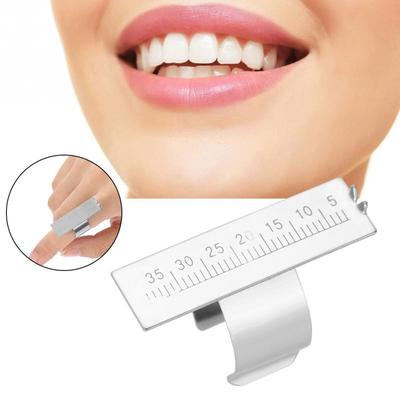 Edelstahl Dental Endodontie Finger Lineal Für Endo Span Messung Skala Gauge Instrument Werkzeug Zahnarzt Liefert