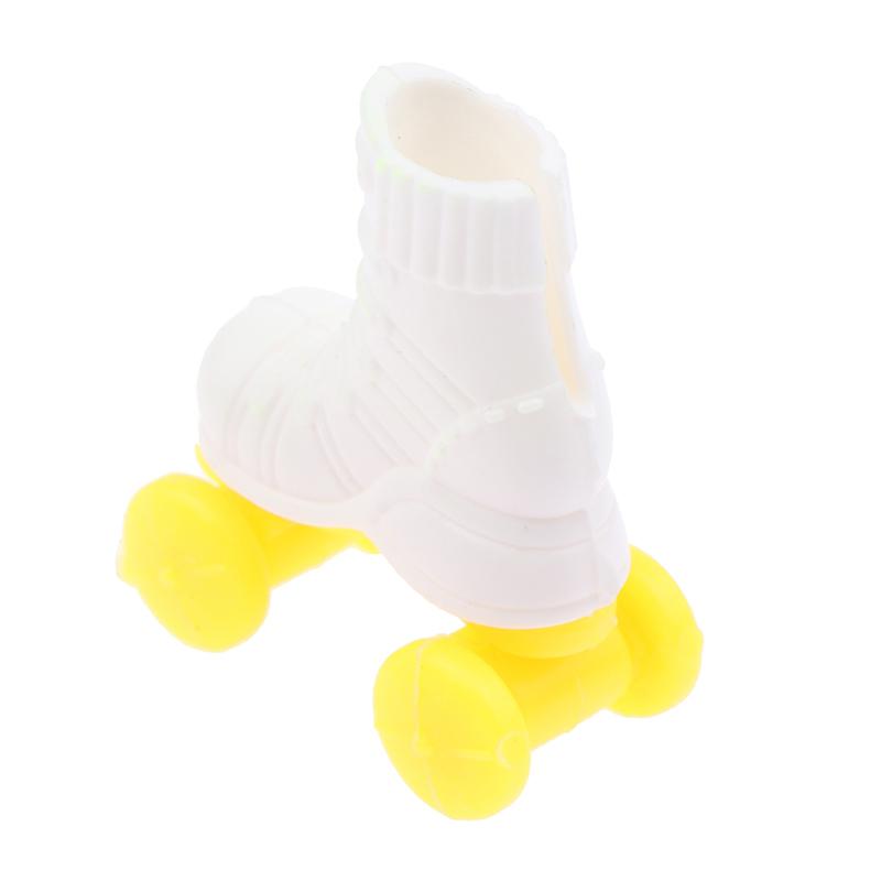 Pink Roller Skates Shoes For  Doll Fashion Short Boots Decorative Sports Toy Play Doll Accessories