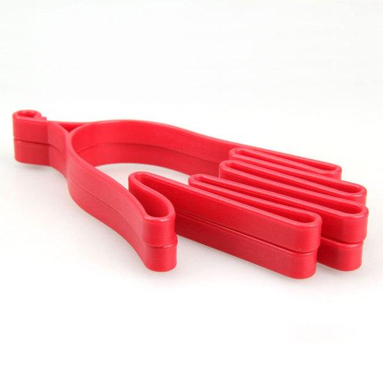 1 Pair Hand Shape Plastic Outdoor Sport Golf Gloves Mitten Holder Rack Stretcher