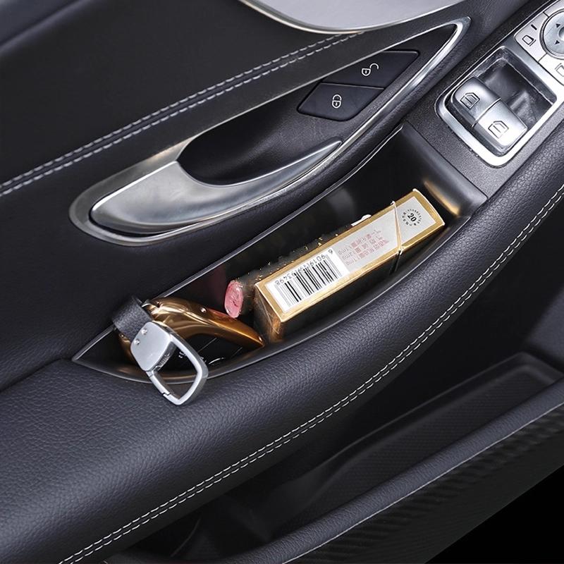 Suitable for Mercedes-Benz C-class coupe door armrest storage box Coupe C200 C260 storage box in the armrest box