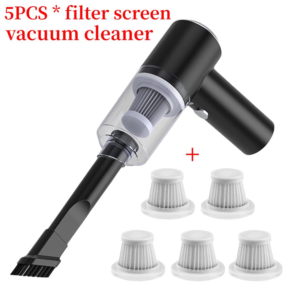 6000Pa Cordless Handheld Vacuum Cleaner 120W High Power Vacuum Cleaner y Automatic Power Cleaning Appliance for Home and Car