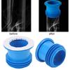 Toilet Sling   Odor Resistant Lkproof Multifunctional Rubber Toilet Gasket  