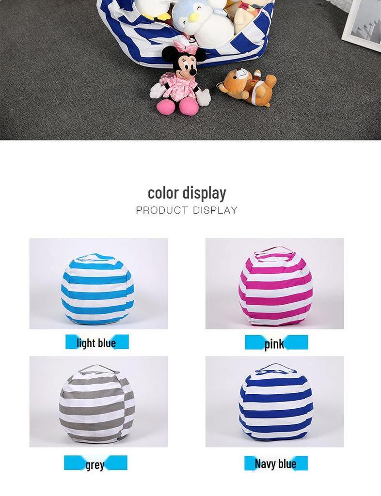 Canvas Plush Toy & Quilt Storage Bag - Multi-Functional Travel & Moving Pack, Large Size