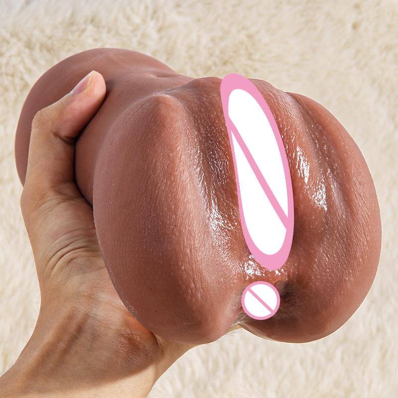 Brown Vagina Hentai Men's Masturbation Products Sext Shop for Couples Fake Pussy Sex Toy Ass Real Masturbator Man Porn