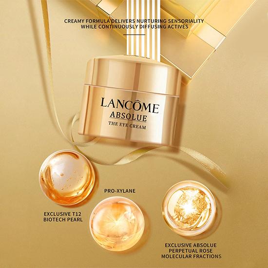 LANCÔME Absolue Revitalizing Eye Cream 5ml (1/2/3 Packs) - Perpetual Rose Extract