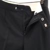 Gucci Italian Mohair Blend Center Press Slacks Pants 40 Black Women Used
