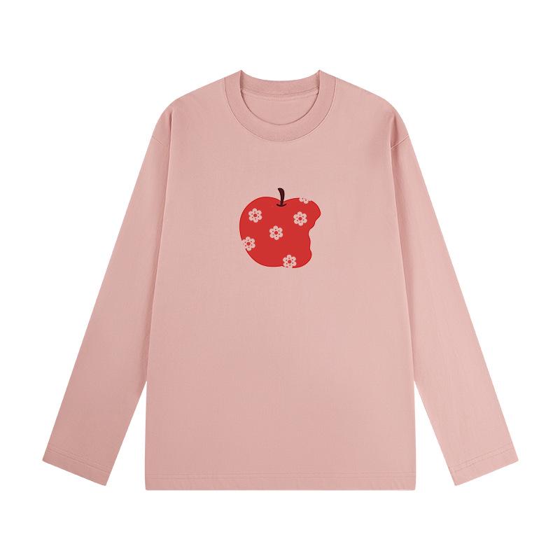 

230g Unisex Round Neck High Street T-shirt: Loose, Trendy, Perfect for Spring/Autumn S (85-100 kg)