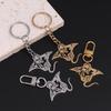Cute Manta Ray Sea Devil Fish Pendant Necklace Keychain For Women Men Stainless Steel Jewelry Gift