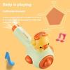 Children's Three In One Breathing Practice Toy Whistling Floating Blowpipe Ball Blowing Balloon Launcher Education Practice Toy