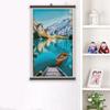 5D DIY Frame Diamond Painting Landscape Embroidery Mountain Mosaic Lake Painting Art Stitch Cross Home Decor