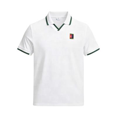 Court Slam Dri-Fit Adv Wygodna Koszulka Tenisowa z Krótkim Rękawem Szybkoschnąca Męskie topy IB1025-100