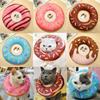 Adjustable Cat Recovery Collar, Cute Cat Donut Collar, Soft Cone Collars for Cat, Wound Healing Protective Cone After Surgery