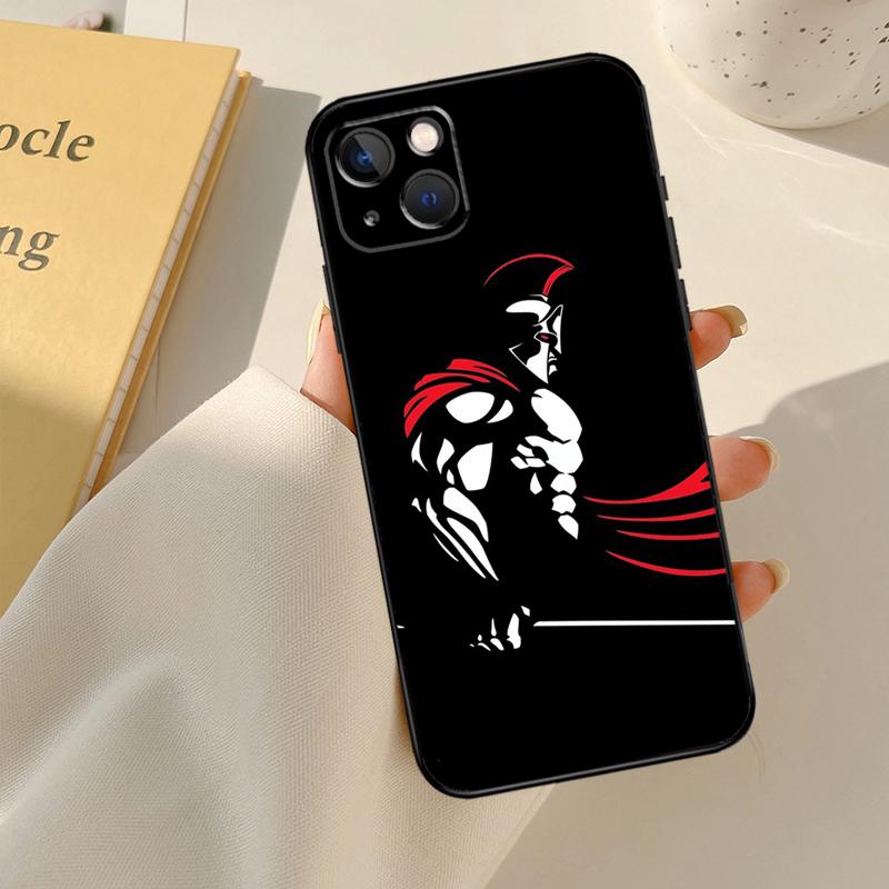 Spartan Phone Case For iPhone 13 12 11 14 15 16 Pro Max Case For iPhone XR X XS Max Plus Coque Capa