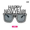 Funky Glasses For Christmas 2026 And  Year'S Gifts Happy  Year Decorative Glasses Party Props  Year Party Supplies