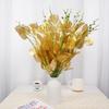 Gold Artificial Eucalyptus Leaves Bouquet Autumn Decoration Fake Plants for Wedding Birthday Party Home Decoration