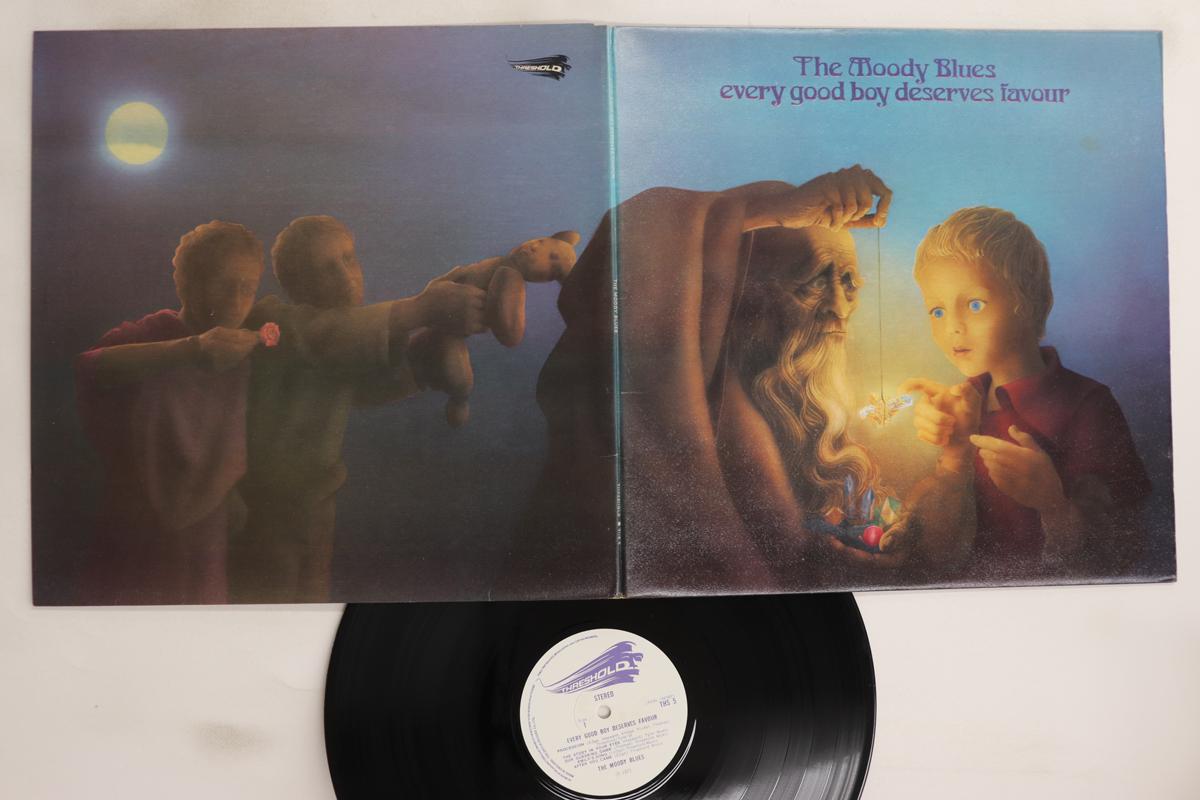 

LP Record MOODY BLUES - Every Good Boy Deserves Favour THS5 THRESHOLD 1971 UK Rock Used