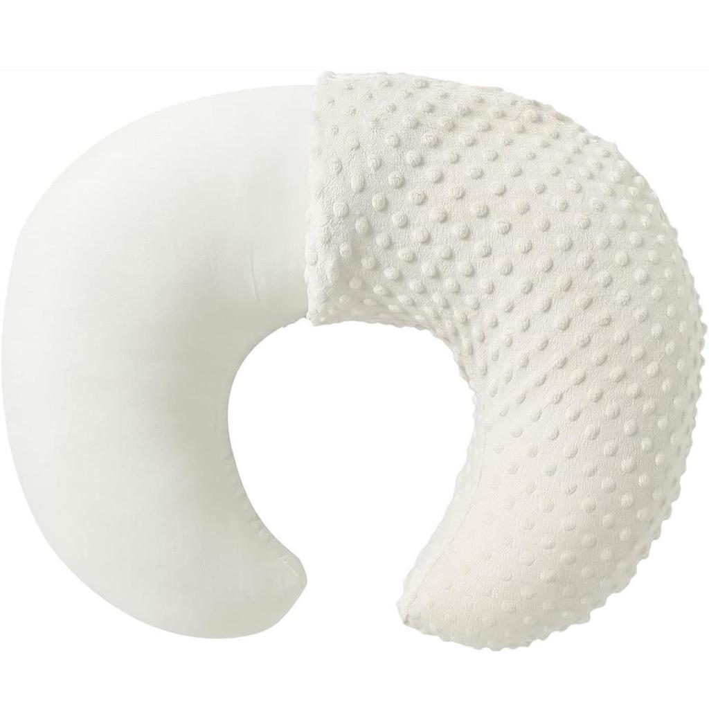 Cuscino Multifunzione a U per Allattamento e Seduta del Bambino con Copertura in Velluto