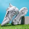 Popular High-top Football Shoes, Teenage Students, Spikes, Broken Artificial Grass Training, Men's and Women's Shoes, Football Shoes
