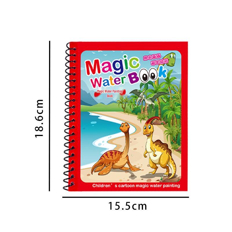 Water Coloring Book Reusable Magic For Early Education Kindergarten