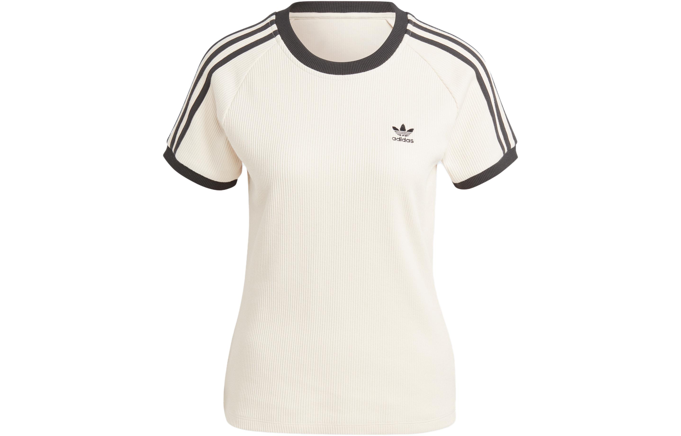 Adidas Originals Raglan Sleeve T Shirt Women s Wonder White IC5463 XL