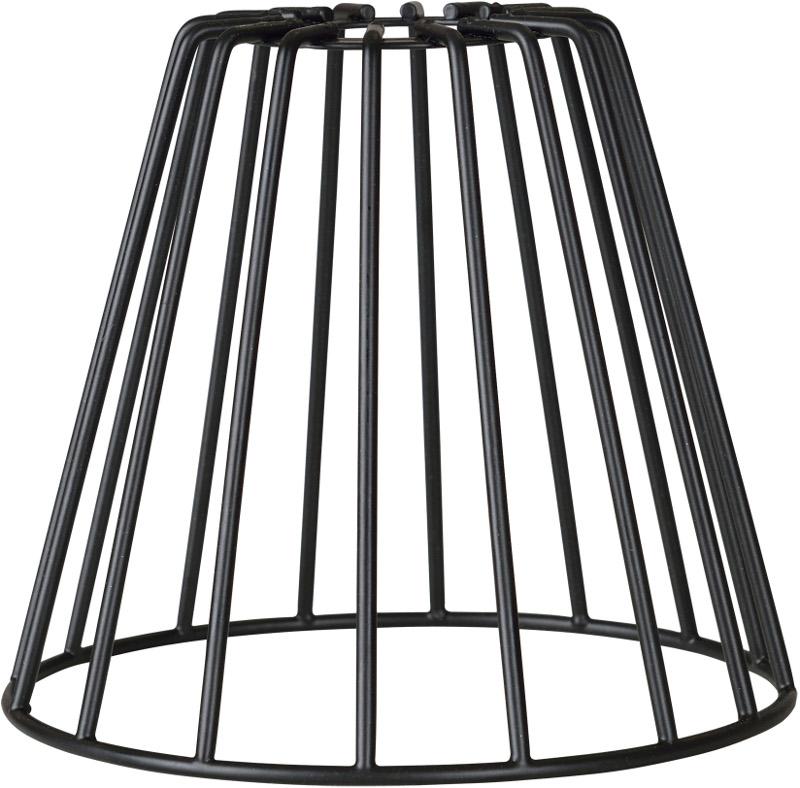 E27 Metall-Lampenschirm Weiß Schwarz für Loft-Drahtlampen